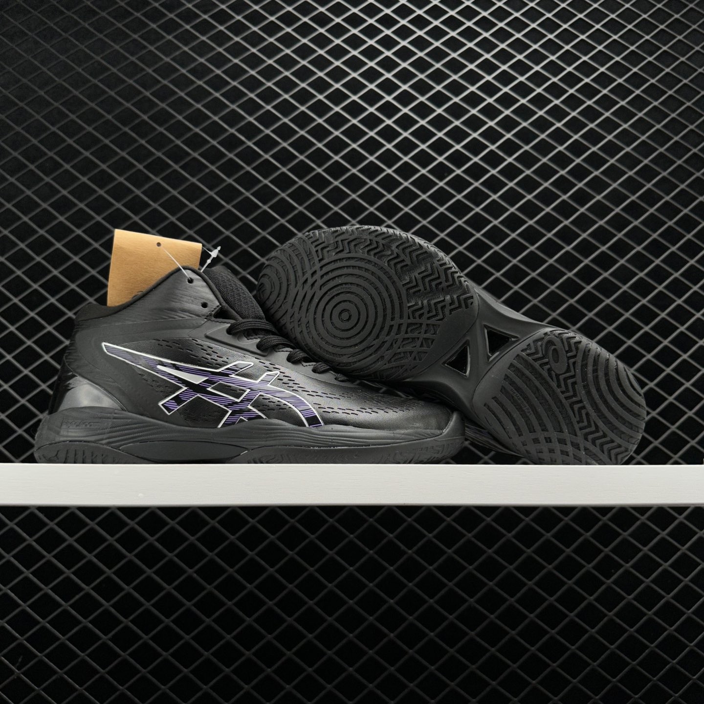 Asics GelHoop V14 Black Purple - High-Performance Basketball Shoes