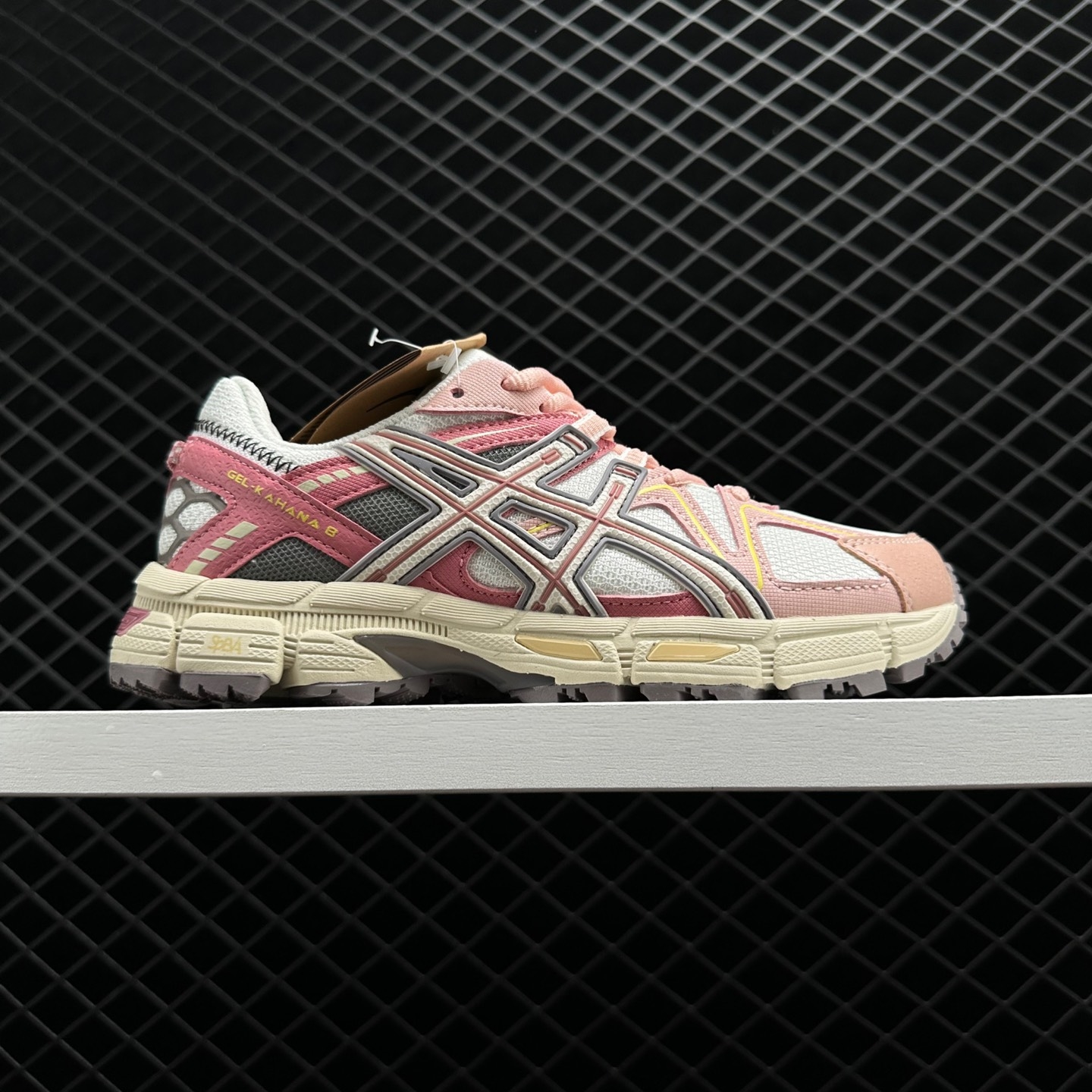 Asics Gel-Kahana 8 Pink White - Lightweight and Stylish Running Shoes