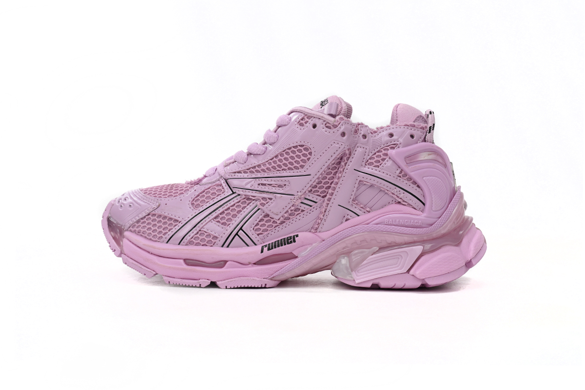 Balenciaga Wmns Runner Sneaker 'Pink' 677402 W3RB1 5000 - Stylish and Comfortable Women's Footwear