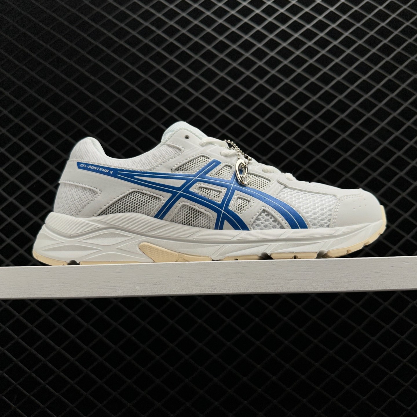 Asics Gel-Contend 4 White Blue Yellow - Supreme Performance & Style