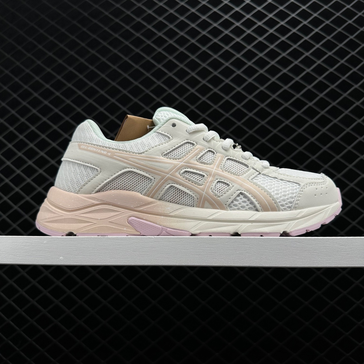 Asics Gel-contend 4 White Pink T8D9Q-105 Running Shoes – Lightweight & Comfortable!