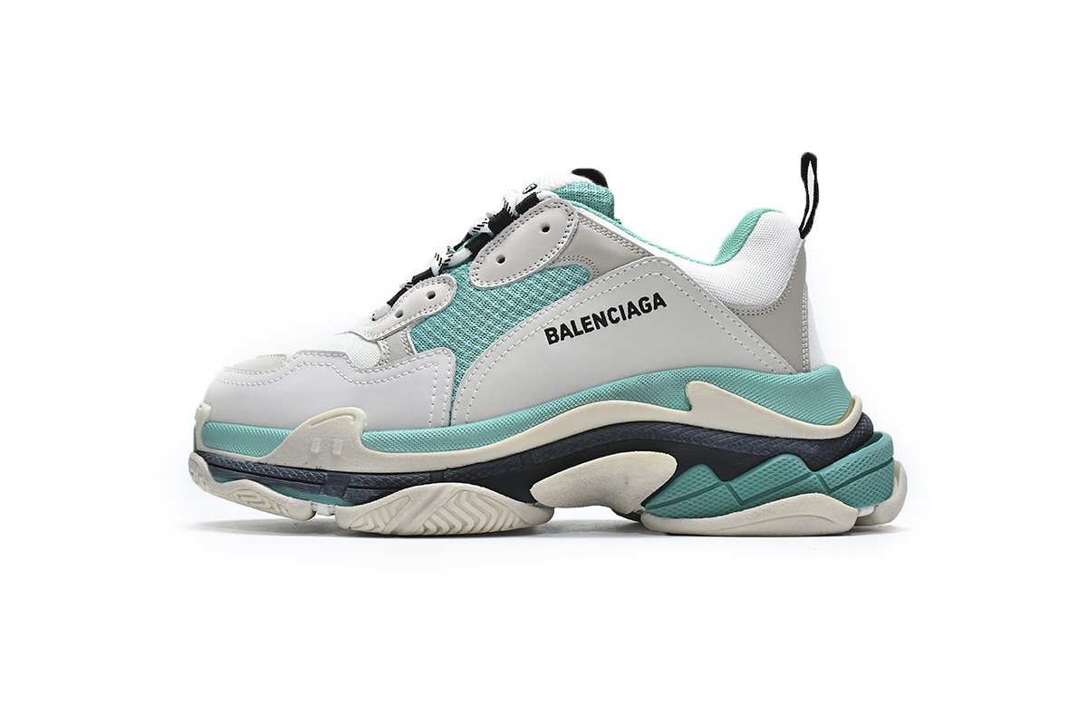 Balenciaga Triple S Mint Green 524039 W09E1 9878 - Shop the Latest Designer Sneakers Online