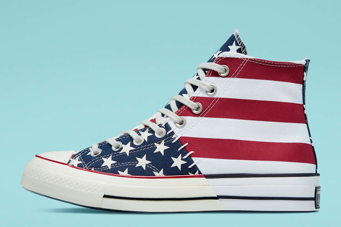Converse Chuck 70 Archive Restuctured 'USA Flag' 166426C - Authentic Americana Sneakers