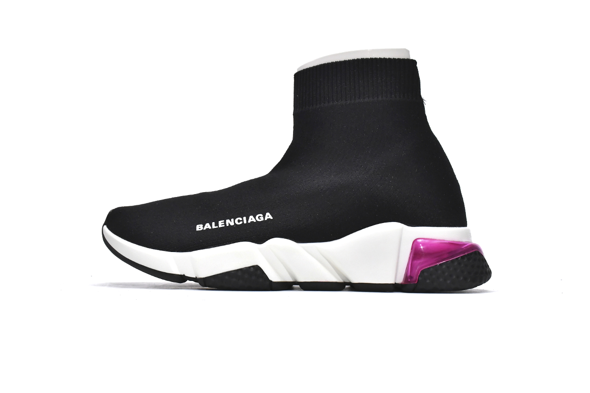 Balenciaga Speed Trainer 'Clear Sole - Pink' 607543 W05GG 1014 | Trendy Pink Sneakers