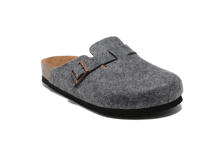 Birkenstock Boston Soft Footbed Suede Dark Grey - Premium Comfort and Style