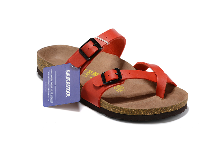 Birkenstock Mayari Birko-Flor Red | Comfy & Stylish Sandals