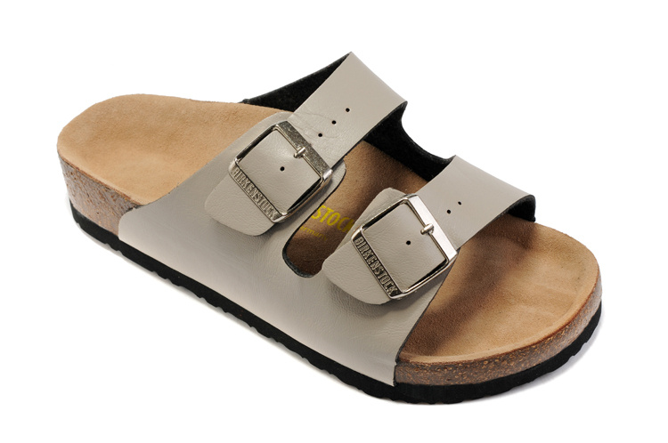 Birkenstock Arizona Leather Beige Sandals - Stylish and Comfortable Footwear