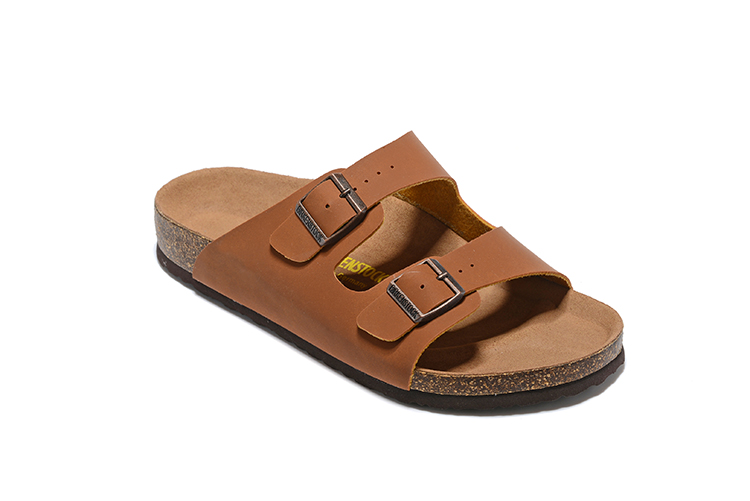Birkenstock Arizona Brown Soft Footbed Ginger Sandals - Comfortable and Stylish Footwear