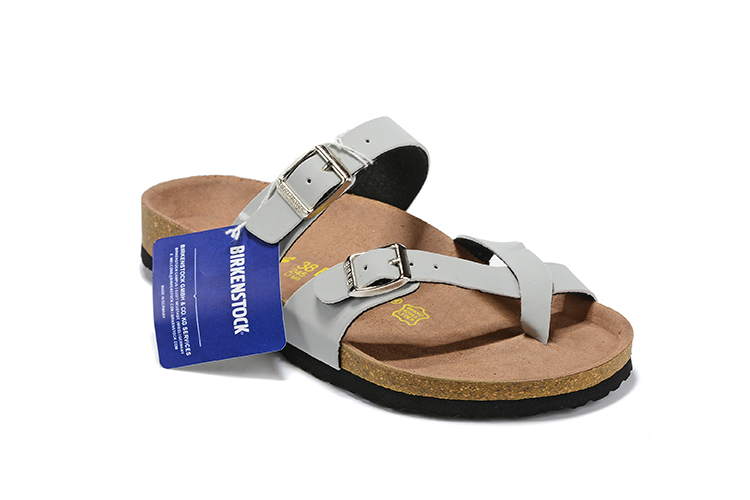 Birkenstock Grey Mayari Stone Sandals - Stylish and Comfortable Footwear