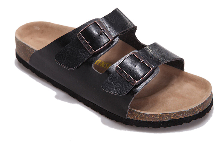 Birkenstock Arizona Black Soft Leather Sandals - Comfortable and Stylish Footwear