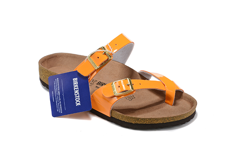 Birkenstock Mayari Birko-Flor Orange: Vibrant and Stylish Sandals