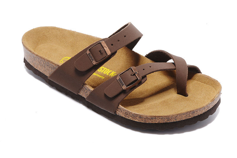 Birkenstock Mayari Chocolate Leather Sandals - Comfortable and Stylish