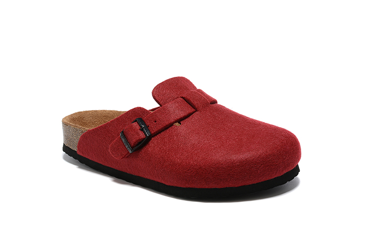 Birkenstock Boston Oiled Leather Red - Stylish and Comfortable Footwear